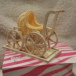 Pink Zebra naked baby carriage (for soaks)